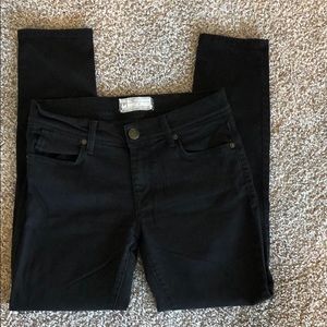 Free People Black skinny jeans